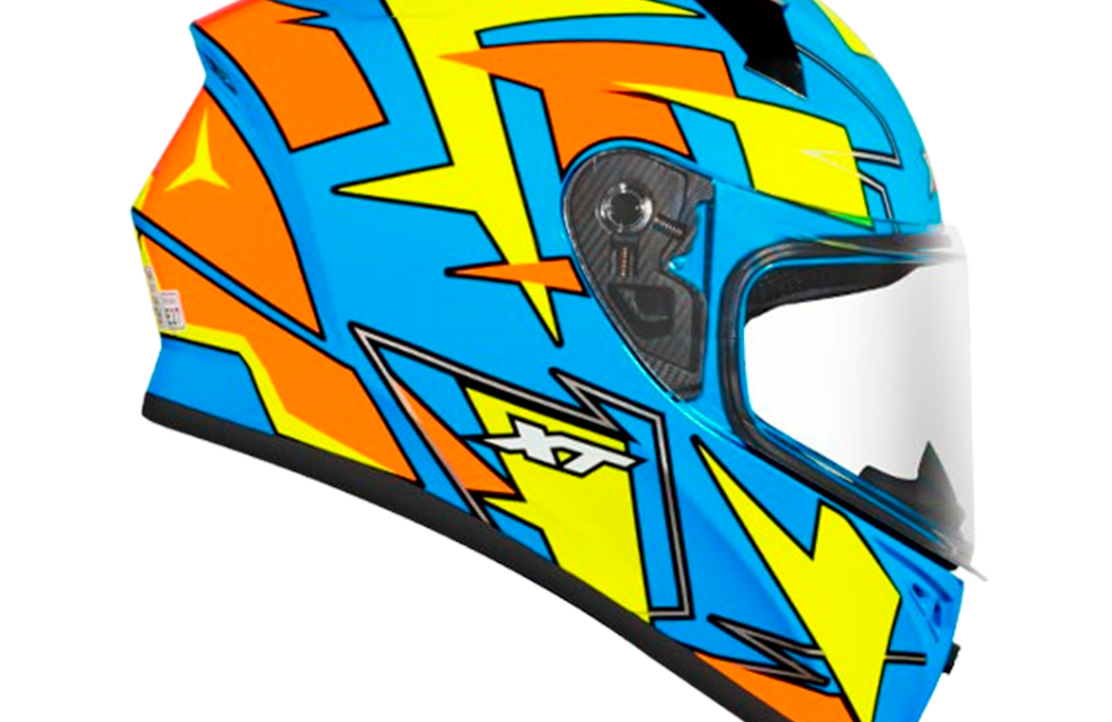 XTROY CRUSH AMARELO C LARANJA CASCO AZUL FLOUR